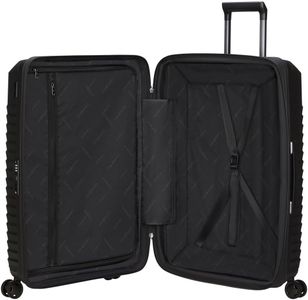 Samsonite Intuo Spinner M Expandable Suitcase, 69cm, Black, 79/87L