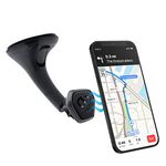 Naztech MagBuddy Elite Car Windshield Phone Mount - Hands-Free, Quick & Secure Install Magnetic Cell Phone Holder for iPhone, Galaxy S24 & Android Devices, w/Strong Magnetic Hold & 360° Swivel Ball