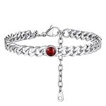 PROSTEEL Anklets for Women Waterproof Plus Size Anklet Womens Stainless Steel Ankle Bracelets