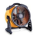 XPower FC-100 Heavy Duty Industrial High Velocity Whole Room Air Mover Air Circulator Utility Floor Fan Variable Speed Timer