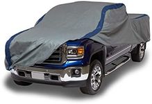 Duck Covers - A3T232 Weather Defender Pickup Truck Cover for Extended Cab Short Bed Trucks up to 19' 4" Gray/Navy Blue 232 Inch Length x 70 Inch Width x 60 Inch Height