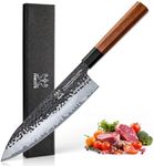 FAMCÜTE 8 Inch Japanese Knife, Hand
