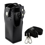 abcGoodefg Motorola Hard Leather Case Carrying Holder Holster for Motorola two Way Radio HT750 HT1250 HT1550 GP320 GP340 GP360