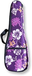 Woodi USA 21" Ukulele Gig Bag WUC-21PT Padding Carry Case Waterproof Gig Bag For Soprano Uke