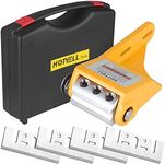 HOTYELL Log Peeler, Log Debarking Tool as Chainsaw Attachment, Efficient Wood Debarker Tool for Timber Processing, Work Gloves Included (6 Blades)