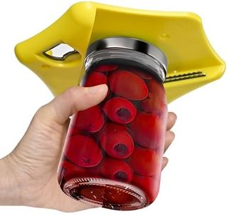 Under Cabinet Jar Opener- 2024 New 2in1 Under Counter Can Opener/Bottle Opener-Jar Opener For Seniors With Arthritis-Adjustable Lid Opener-Allows To Easily Unscrew Any Size Lid Kitchen Top Gadgets