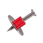 FVSCM 1-1/4" Powder Actuated Fasteners, Drive Pins with 1" Wahser, PW125, 100pcs/pack