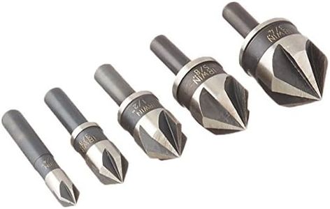 IRWIN Tools Black Oxide Countersink Drill Bit, 5-Piece Set (1877791)