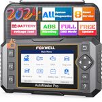 2024 FOXWELL NT624 Elite All System Scan Tool 8 Reset ODB2 Scanner ABS Bleed/SAS/TPS/Oil/EPB,BRT,Injector,D-P-F Resets Car Diagnostic Tool for All Cars Lifetime Free Update Battery Test Car Scanner