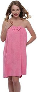 ExpressBuyNow Spa Bath Towel Wrap For Ladies , Rose , free size