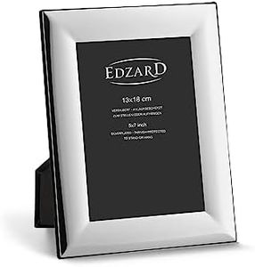 Edzard cornice per foto Gela, placcata in argento pregiato, antiossidante, per foto 13 x 18 cm