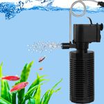 COLOURFUL - 4 in 1 Aquarium Internal Filter for Aquarium Fish Tank | Suitable for Both Fresh and Salt Water | BL Series | (6001F | 15W | Output : 880L/H)