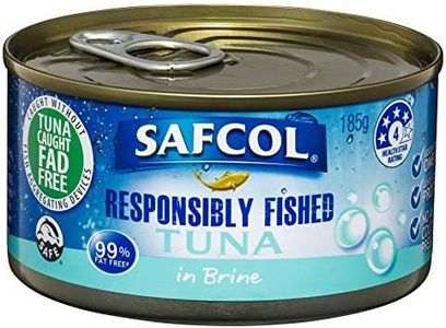 SAFCOL Tuna in Brine 185g Can x 12