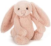 Jellycat Bashful Blush Bunny Plush Toy, Blush, Medium