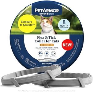 PetArmor Extend Flea & Tick Treatment & Prevention Collar for Cats, 8 Months of Protection, 2 Count