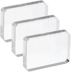 PATIKIL Acrylic Stamp Block, 3 Pack