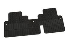 General Motors GM Accessories 22890401 Second Row 1-Piece All-Weather Floor Mat in Ebony with Deep Rib