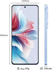 OPPO Reno 11F 5G Smartphone, 256GB – Blue