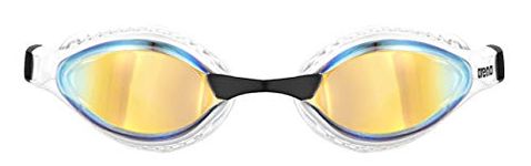 Arena Unisex Airspeed Mirror Racing Goggles, YELLOW COPPER-WHITE