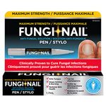 Fungi-Nail Pen Applicator Anti-Fungal Solution, 1.7mL - Kills Fungus That Can Lead To Nail Fungus & Athlete’s Foot Undecylenic Acid 25% & Clinically Proven to Cure Fungal Infections