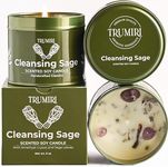 Sage Candle for Cleansing House Neg