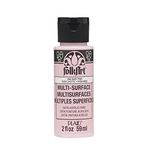 FolkArt Multi-Surface Satin Acrylic Paint, Baby Pink, 59 ml (Pack of 1)