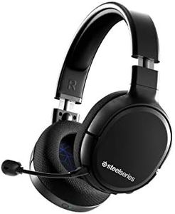 SteelSeries Arctis 1 Wireless Gaming Headset for Playstation – USB-C Wireless – Detachable ClearCast Microphone – for PS5, PS4, PC, Nintendo Switch, Android – Black