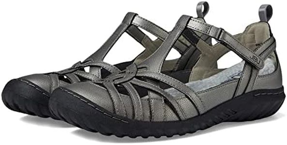 Jambu JBU Women's Dove Mary Jane Flat, Gunmetal, 9