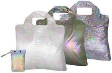 Envirosax Full Pouch Sets the Milky Way Reusable Bags Eco-Friendly Grocery Bags Set of 3, Multicolored, Large