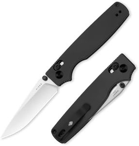 Kizer Original 2 EDC Pocket Knife, 3.17" 14C28N Modified Drop Point Folding Knife with Aluminum Handle, Thumb Stud Opener Clutch Lock, for Camping Hiking Fishing V3605.2MA1