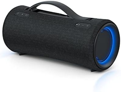 Sony SRS-XG300 - Portable Wireless Bluetooth Speaker with Powerful Party Sound and Lighting - Waterproof, 25 Hours Battery Life, Smartphone and Quick Charging - Black