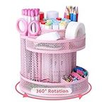 POPRUN Pink Kawaii Desk Supplies an