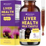 Milk Thistle Liver Support Liquid for Dogs and Cats