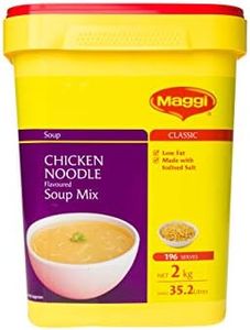 Maggi Chicken Noodle Flavoured Soup Mix, 2kg (Makes 35.2 litres, 196 Serves)