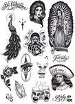 Tatsy Chicano Set, Temporary Tattoo