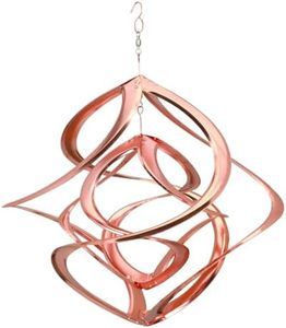 Red Carpet Studios Cosmix Copper Double Wind Sculpture, Large (31056), 20 Inch