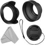 Veatree 55mm Lens Hood Set for Niko