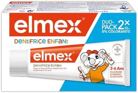 Elmex Dentifrice Enfant Lot de 2 x 50 ml