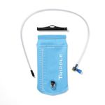 Tripole Hydration Bladder for Running, Cycling and Motor Biking | BPA Free | 2 litres