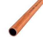 Visiaro Hard Copper Tube, 1mtr, Outer Dia 1-1/8 inch, Wall Thickness 18 swg, Pack of 1