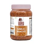 Nutty Fivestar Seasoning Minced Dried Garlic In Fresh, 100% Natural, Rich In Iron, Easy To Cook, 0% Trans-Fat Dehydrated Garlic Flakes (600G)