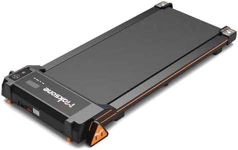 Maksone Incline Walking Pad, Under Desk Treadmill with Adjustable Incline, 2.25HP Desk Treadmill with Remote Control, Portable Treadmill for Home Office, Installation-Free…