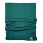 Minus33 - Midweight Neck Gaiter - 100% Merino Wool - Multipurpose Headwear - Skiing Neck Warmer - Winter Face Mask - Emerald Green Moisture Wicking Neck Wear