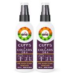 LA ONE CLOTH STAIN REMOVER I CLEAN CUFFS COLLAR & PILLOW AS PRE-WASH I REMOVE SWEAT STUBBORN OIL MARKS I GENTLE CLEAN NATURALLY (250ml * 2)