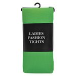 Bristol Novelty BA476 Ladies Tights Green | for Women, Solid, One Size