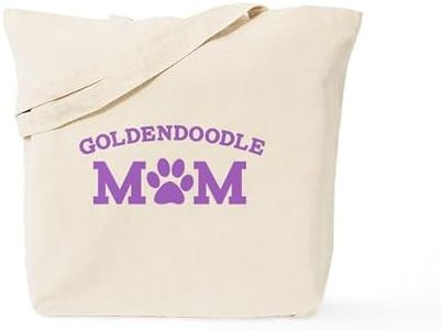 CafePress Goldendoodle Mom Tote Bag Natural Canvas Tote Bag, Reusable Shopping Bag