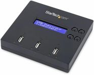 StarTech.com 1:2 Standalone USB Flash Drive Duplicator and Eraser - USB 2.0 - USB Stick Duplicator - Flash Drive Copier - USB Flash Drive Eraser, Black, 12/31/1899, USBDUP12