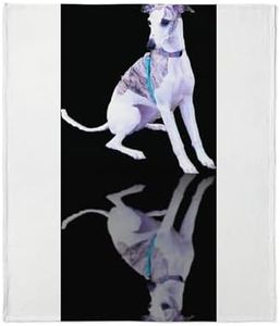 CafePress Whippet Reflection Throw Blanket Soft Plush Throw Blanket 60" x 50"