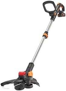 WORX Nitro WG173E.9 - Tagliaerba a batteria 20 V, potente motore brushless – circuito di taglio da 33 cm – Comfort di utilizzo grazie all'impugnatura in gomma – compatibile con PowerShare – senza