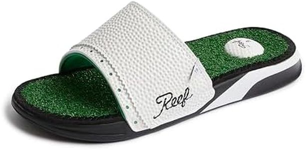 Reef Men's Mulligan Slide Sandal, Green, 8 UK